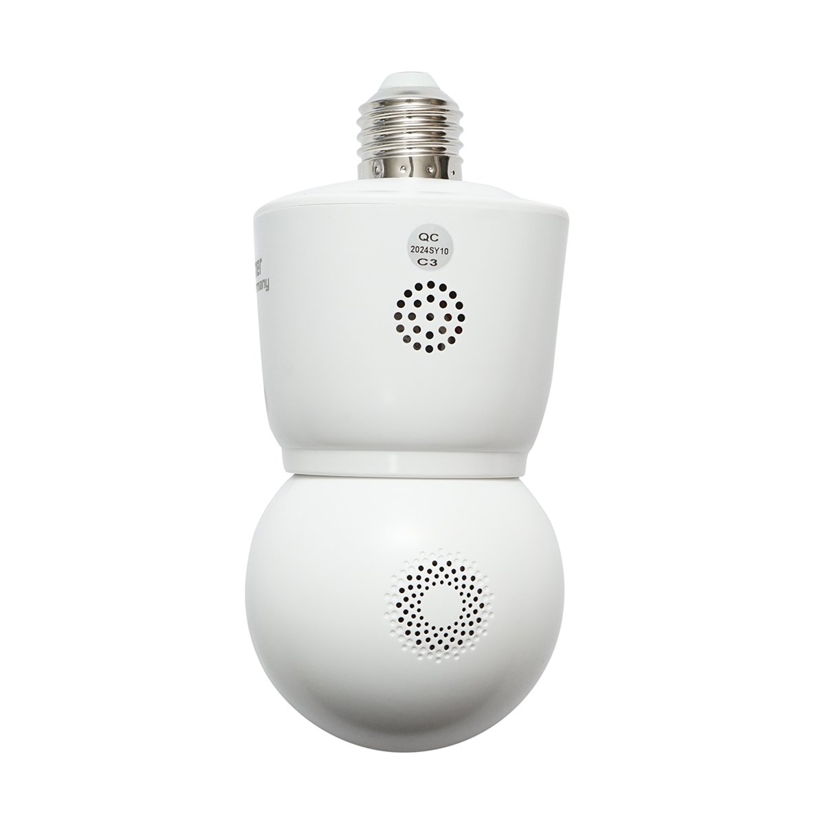 Camera de supraveghere smart-bulb lentila duala 4 MP, rotativa 360 grade PTZ, WIFI 2.4GHz, tip bec E27 cu senzor de miscare si aplicatie iCSee